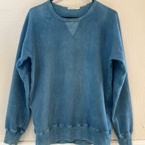 INDUSTRY OF ALL NATIONS INDIGO CREWNECK SWEATER